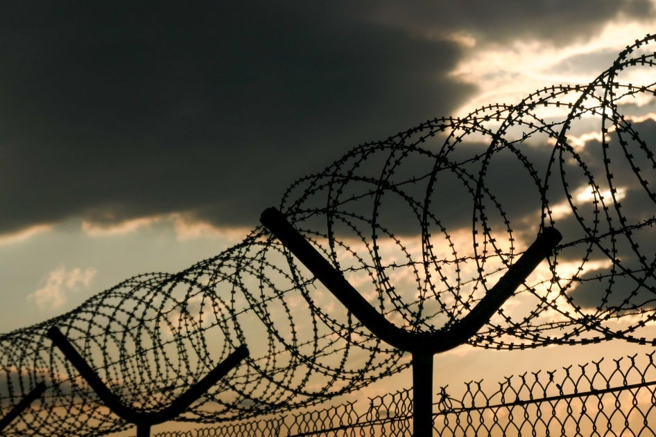  Barbed wire fence in Australia, February 10, 2023.