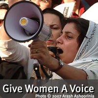 Give Women a Voice