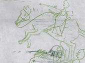 Child's drawing of Darfur