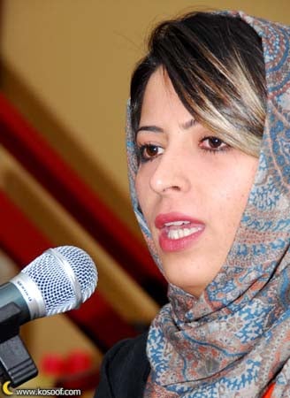 Sara Loghmani is an expert in women's studies, a member of the Hastiya Andeesh Society, and an activist with the Change for Equality Campaign.

