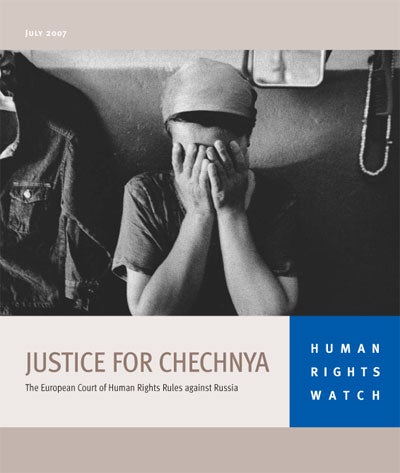 Justice for Chechnya Brochure