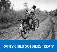 Child Soldier's Treat