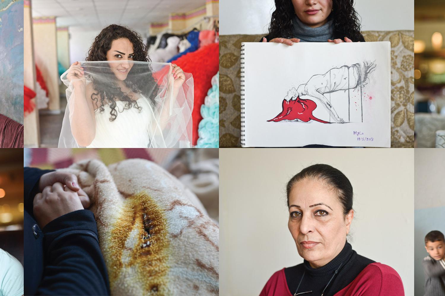 Some of the Syrian women profiled in this report, all of whom are now refugees in Turkey due to ongoing conflict and threats to their personal freedom and security in Syria.