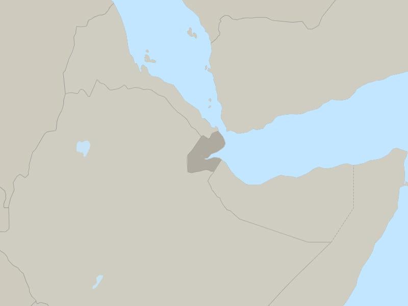 Djibouti country page map
