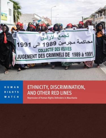 Cover of the Mauritania report in English