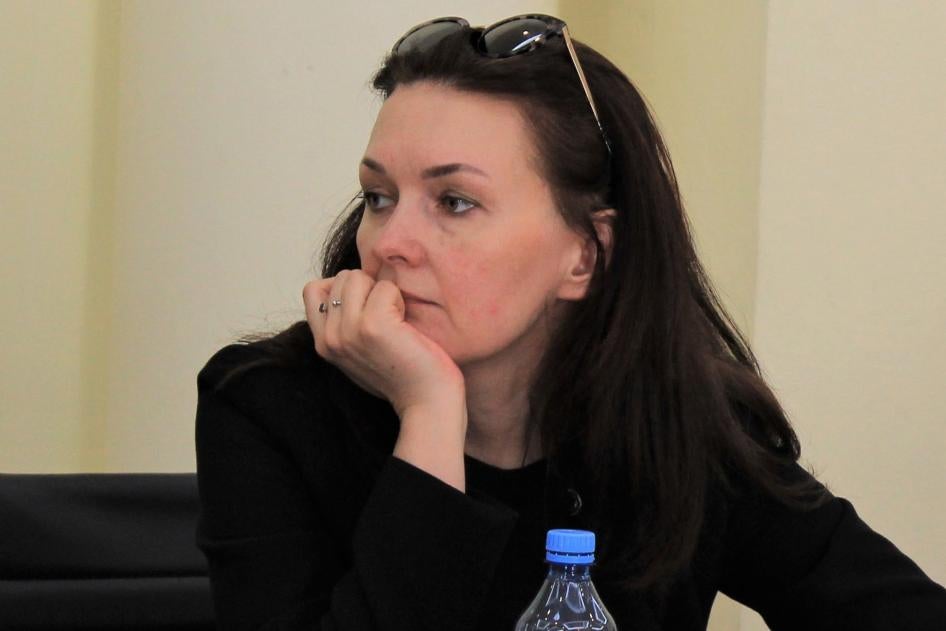 Татьяна Кузина на конференции в 2019 году.