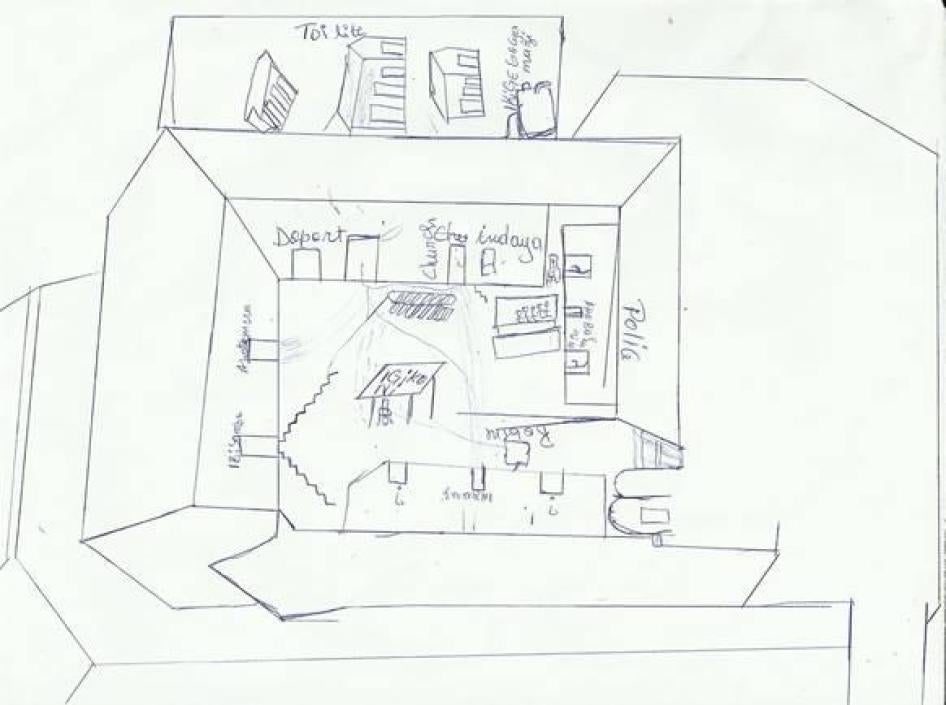 Sketch of Gikondo Transit Center