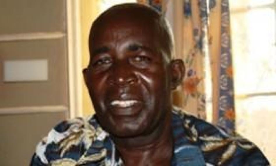Pierre Claver Mbonimpa, president of the Association for the Protection of Human Rights and Detained Persons (APRODH)