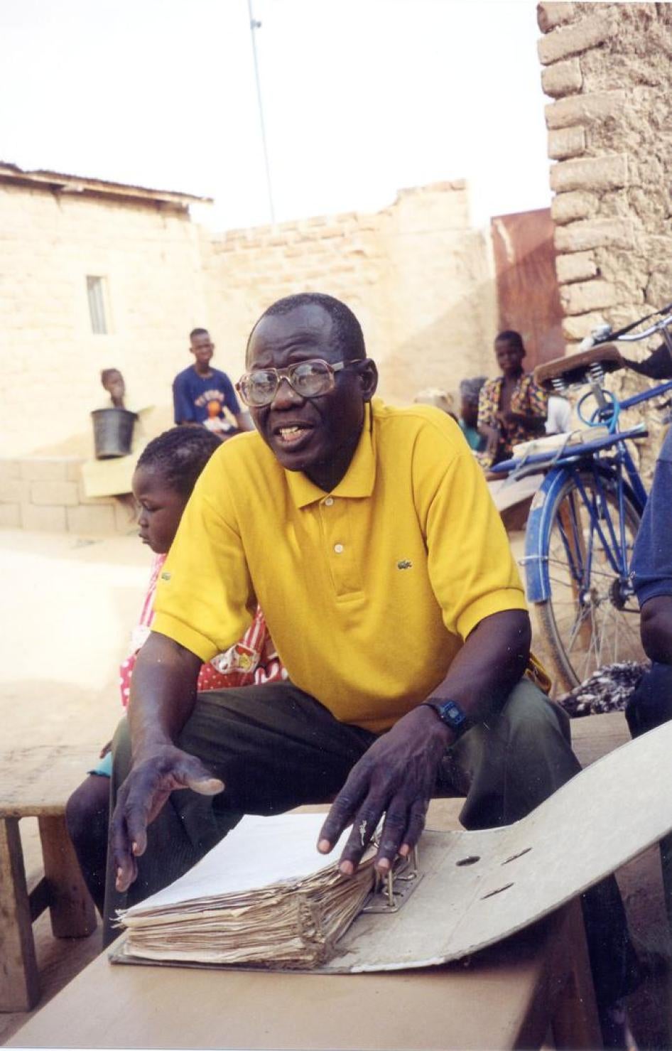 Souleymane Guengueng in 2001 