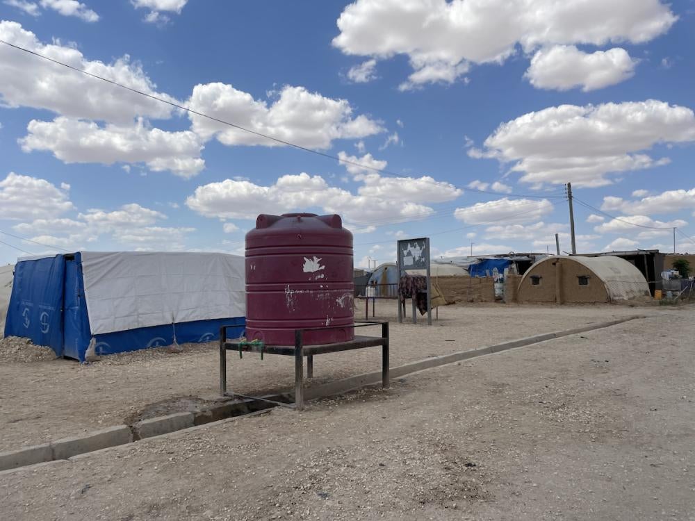 كان مخيم واشوكاني في محافظة الحسكة يأوي 16,657 شخصا حتى 1 أغسطس/آب 2023. الحسكة، سوريا، مايو/أيار 2023.