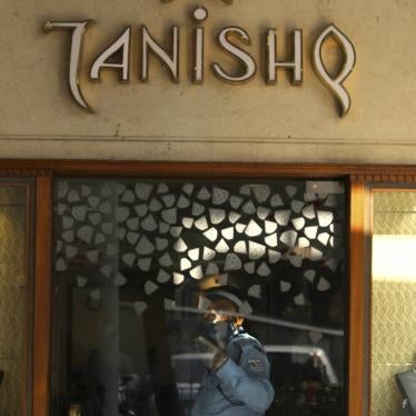 The showroom of Titan's jewellery brand "Tanishq'" at Connaught Place in New Delhi, India, October 2020. 