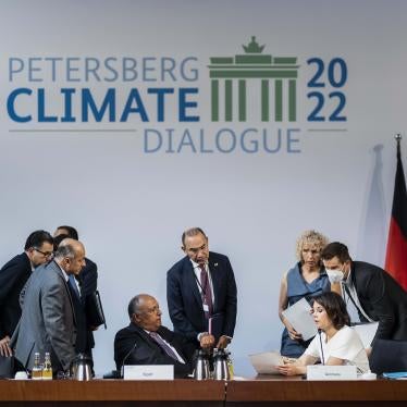 Annalena Baerbock (Alliance 90/The Greens), Federal Foreign Minister, and Sameh Shoukry, Foreign Minister of Egypt, photographed as part of the Petersberg climate dialogue at the Federal Foreign Office in Berlin, July 19, 2022.