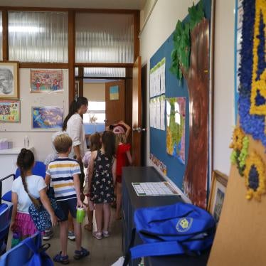 Refugees from the war in Ukraine are among the students at St. Andrews Ukrainian School in Lidcombe, a suburb of Sydney, Australia.