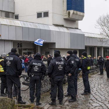 Beating of Jewish student intensifies deabte over Gaza conflict at Berlin’s largest public university, the Freie Universität, February 9, 2024. 