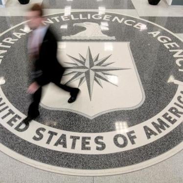 The lobby of the CIA Headquarters Building in Langley, Virginia, U.S. on August 14, 2008.