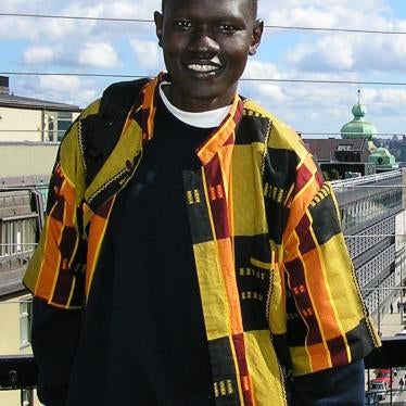 Dong Samuel Luak, a South Sudanese activist and lawyer.