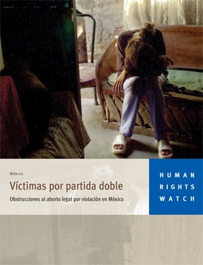 Human Rights Watch Report Cover &copy; 2006