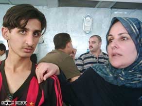 Ahmed Haythem and his mother, Mohasin, were both killed in the Blackwater shootings in Baghdad on September 16, 2007. © Private