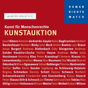 Kunst für Menschenrechte - Kunstauktion in Berlin