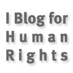 I blog for human rights