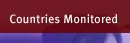 countries monitored