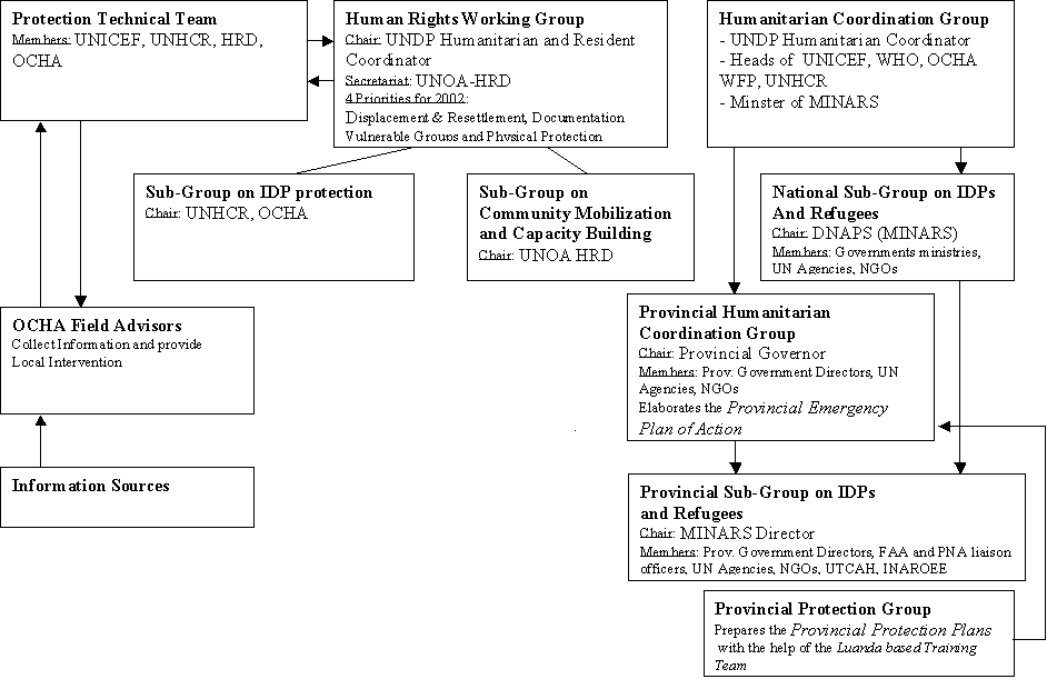 United Nations Coordination of IDP Protection in Angola