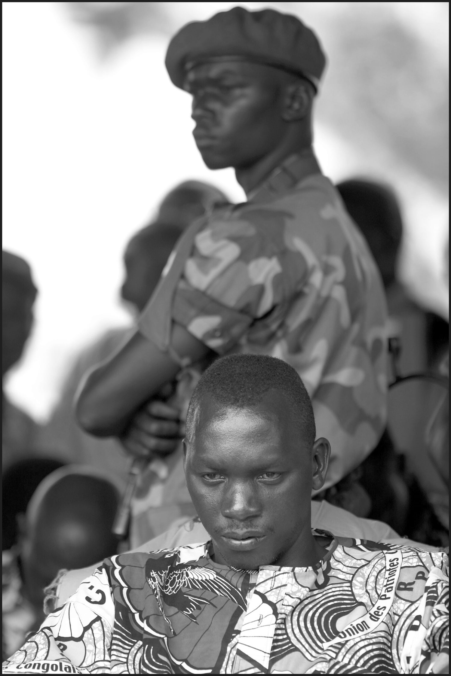 Thomas Lubanga, President of the UPC.  2003 Khanh Renaud