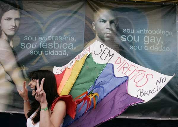 11.An LGBT Pride marcher, Rio de Janeiro, Brazil, July 30 © 2006 Reuters Limited.

