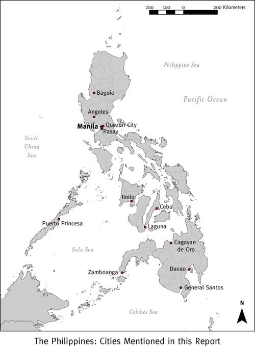 The Philippines Unprotected Sex Condoms And The Human Right To Health Map