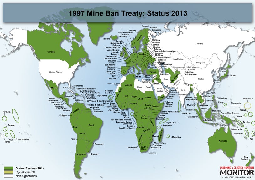 United States Ban Landmines, Don’t Just Clear Them Human Rights Watch