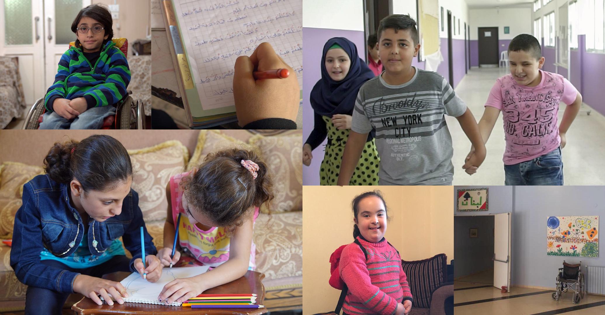 School-age children in Lebanon.