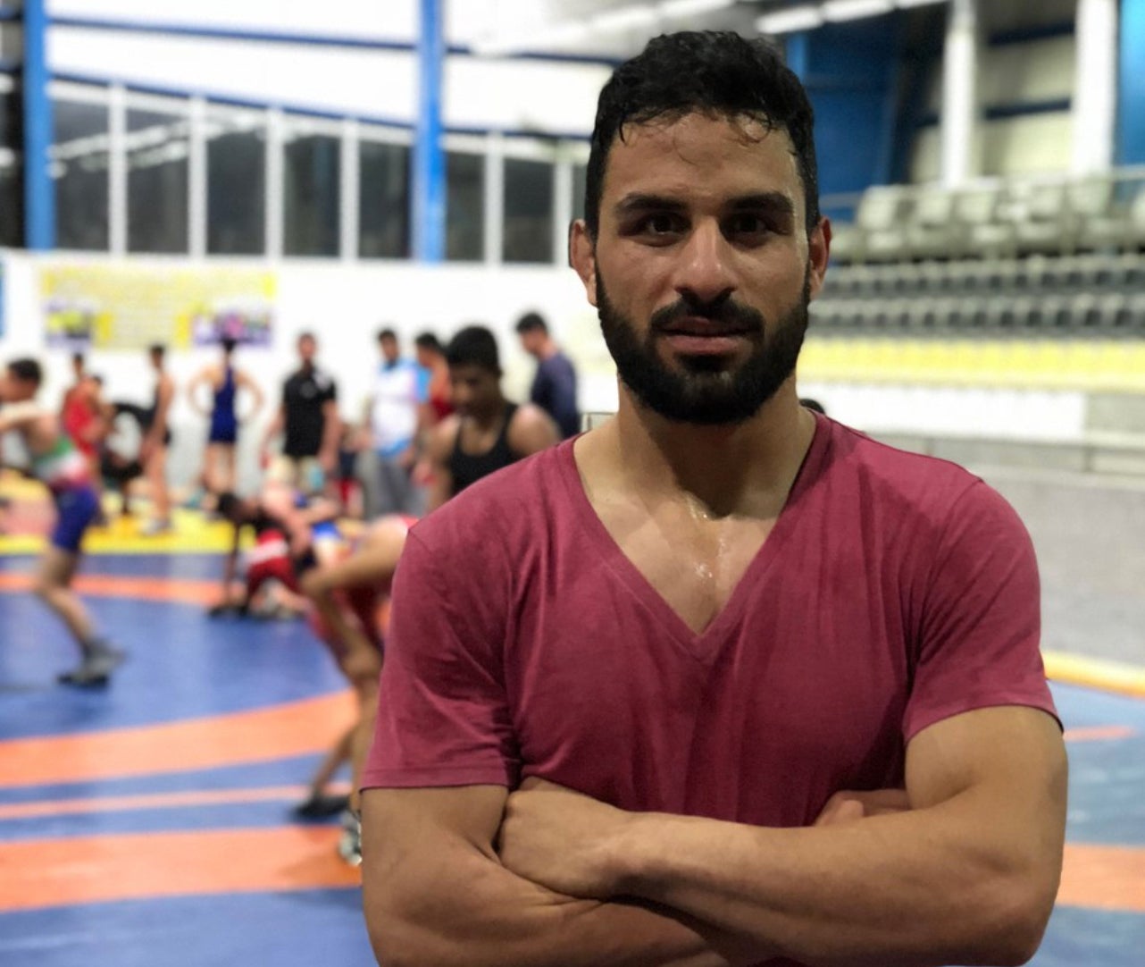 Navid Afkari, a 27-year-old wrestler facing a death sentence.