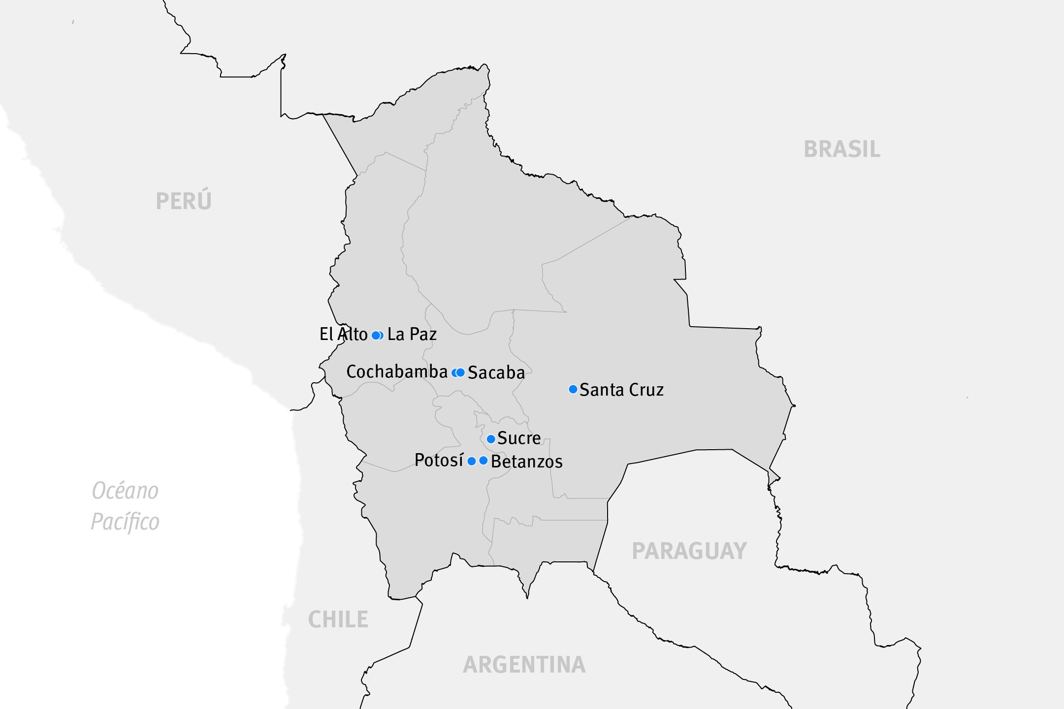 Map of Bolivia_sp