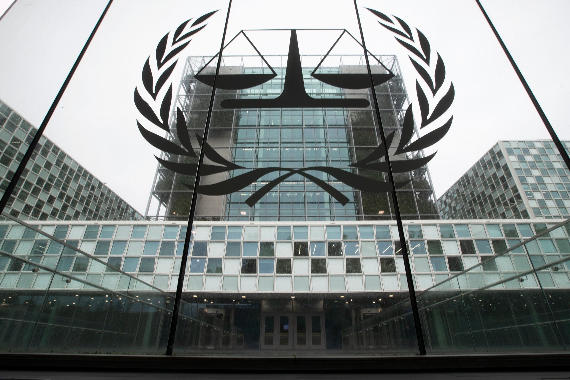 مقر "المحكمة الجنائية الدولية" في لاهاي، هولندا، 7 نوفمبر/تشرين الثاني 2019. 