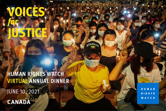 Voices for Justice Canada Save The Date 2021