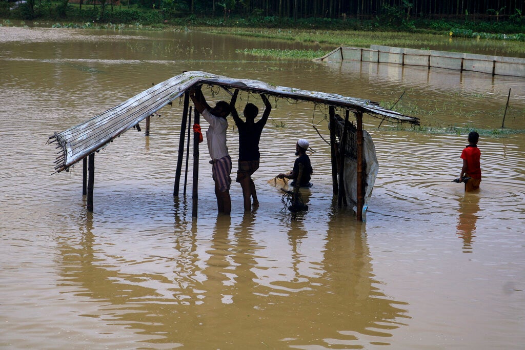Rohingya Refugees in Bangladesh at Risk During Monsoon