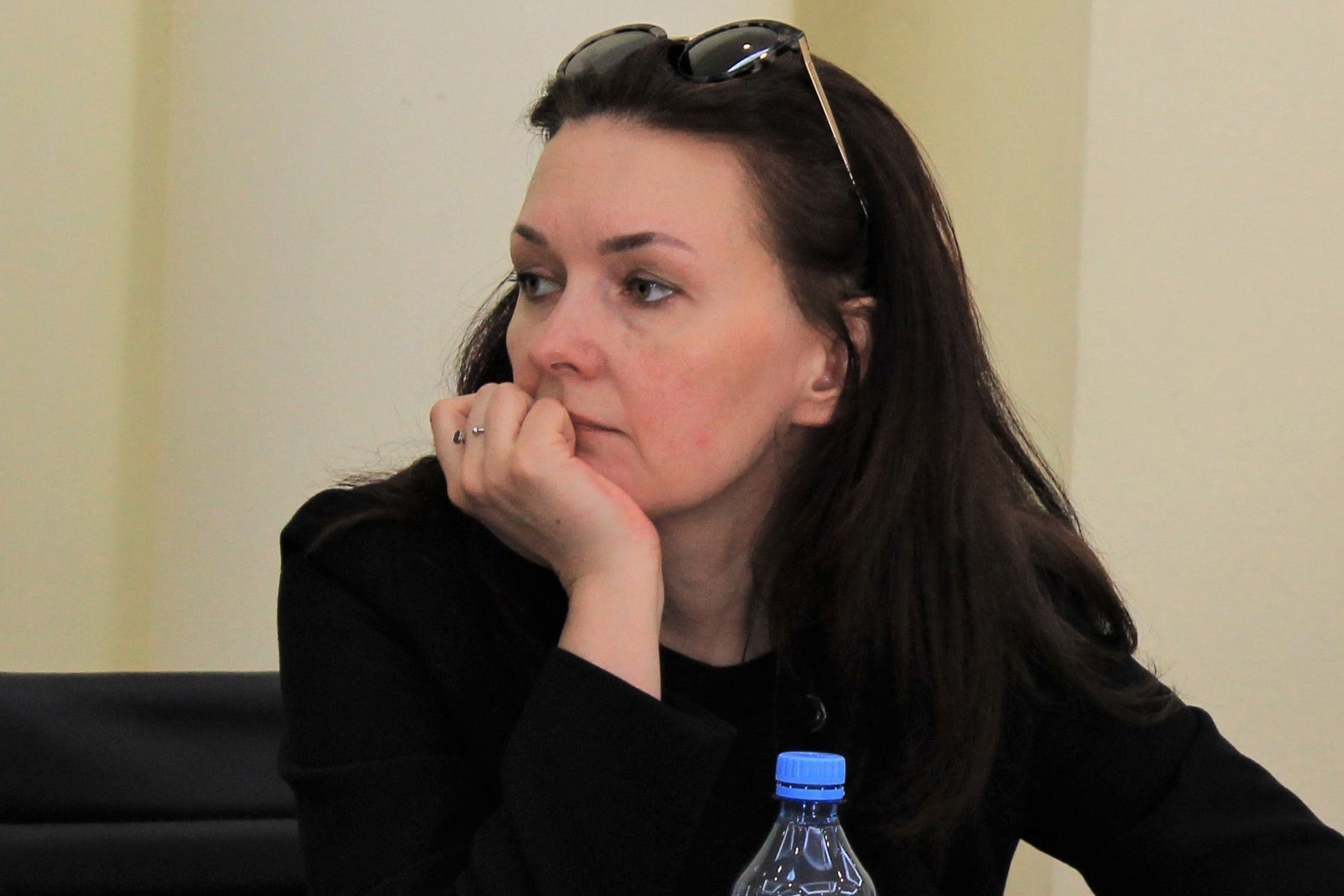 Tatiana Kouzina at a conference in 2019.