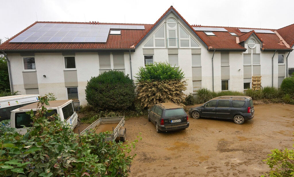 The “Lebenshilfe-Haus” or ‘assisted-living facility”, where twelve people with disabilities drowned in floods on July 15, 2021.