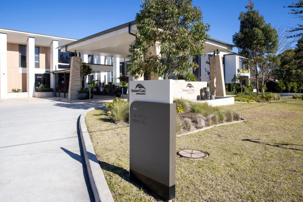 Summitcare aged care facility in Baulkham Hills in Sydney, Australia, July 4, 2021.