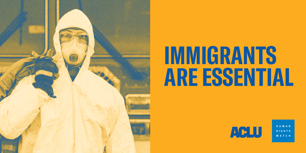 IMMIGRANTS ARE ESSENTIAL