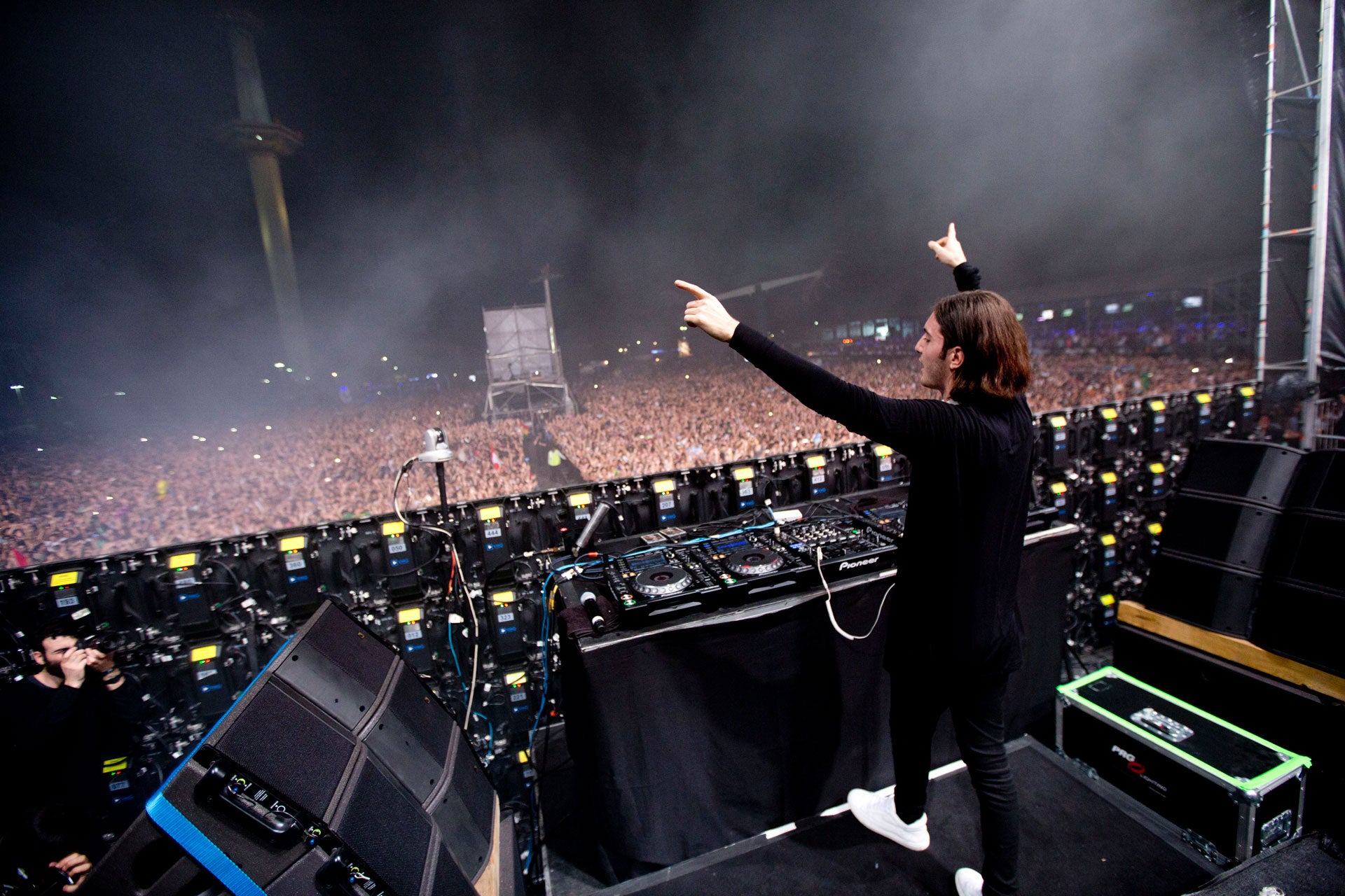 Swedish DJ Alesso performs at the Ultra festival in Buenos Aires, Argentina, February 22, 2015.