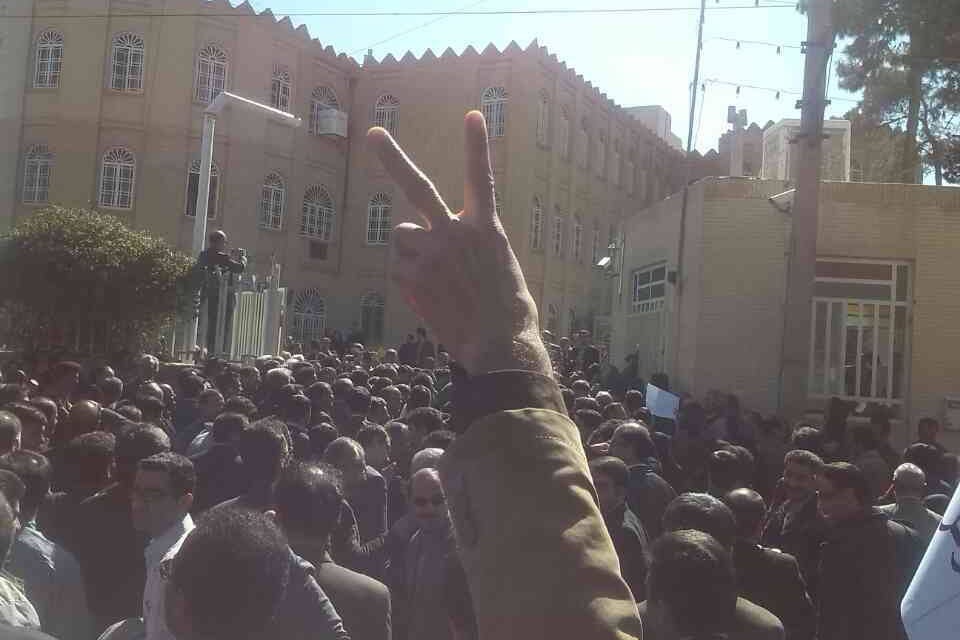 Thousands of Iranian teachers took to the streets in 28 cities across the country.