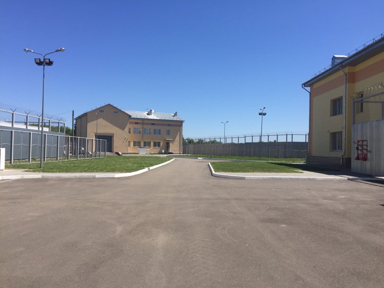Le centre de rétention de migrants de Mykolaïv, photographié en mai 2018.