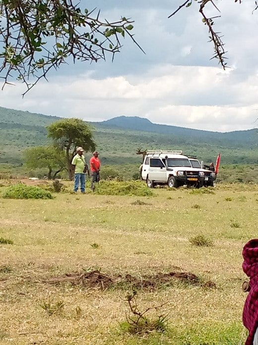 Tanzania security forces interrupting a community meeting in Ololosokwan ward, Arusha region, Tanzania, on June 9, 2022, when residents were discussing the government demarcating a game reserve that would cut off their access to homes, land, and water sources.