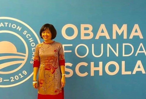 2018 Obama scholar Hoang Thi Minh Hong