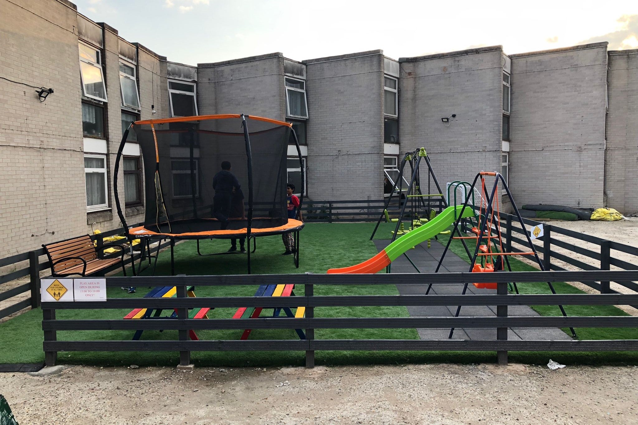 Outdoor playground