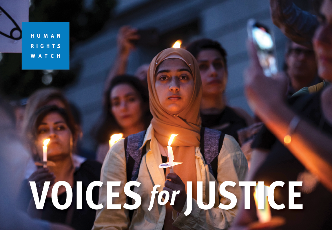 Voices for Justice banner
