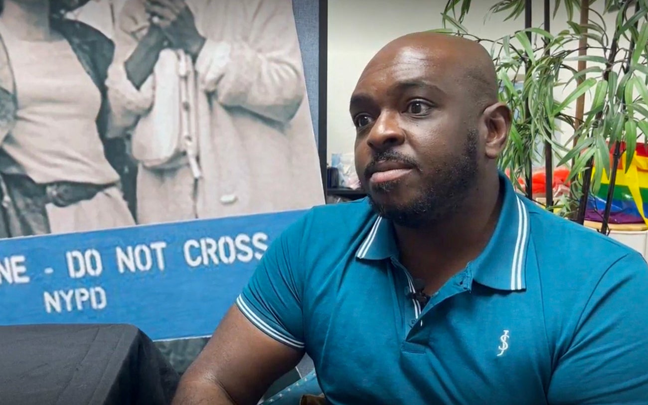 Tremaine Jones, LGBTQ Freedom Fund, in Miami, Florida, US, May 26, 2023. 