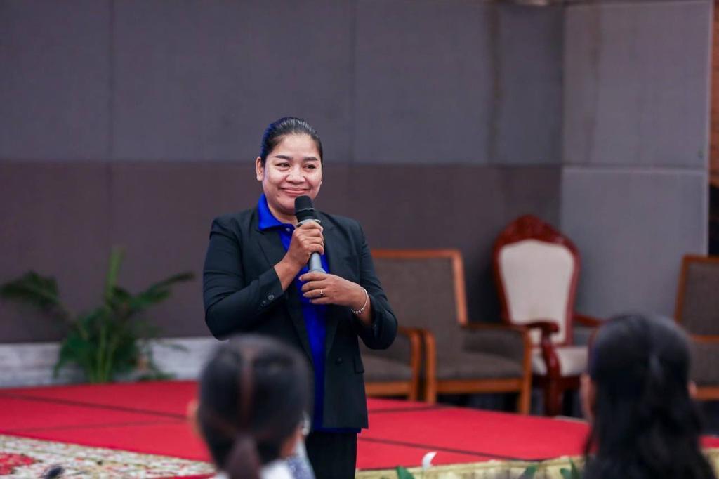 Yang Sophorn, leader of the Cambodian Alliance of Trade Unions, Cambodia.