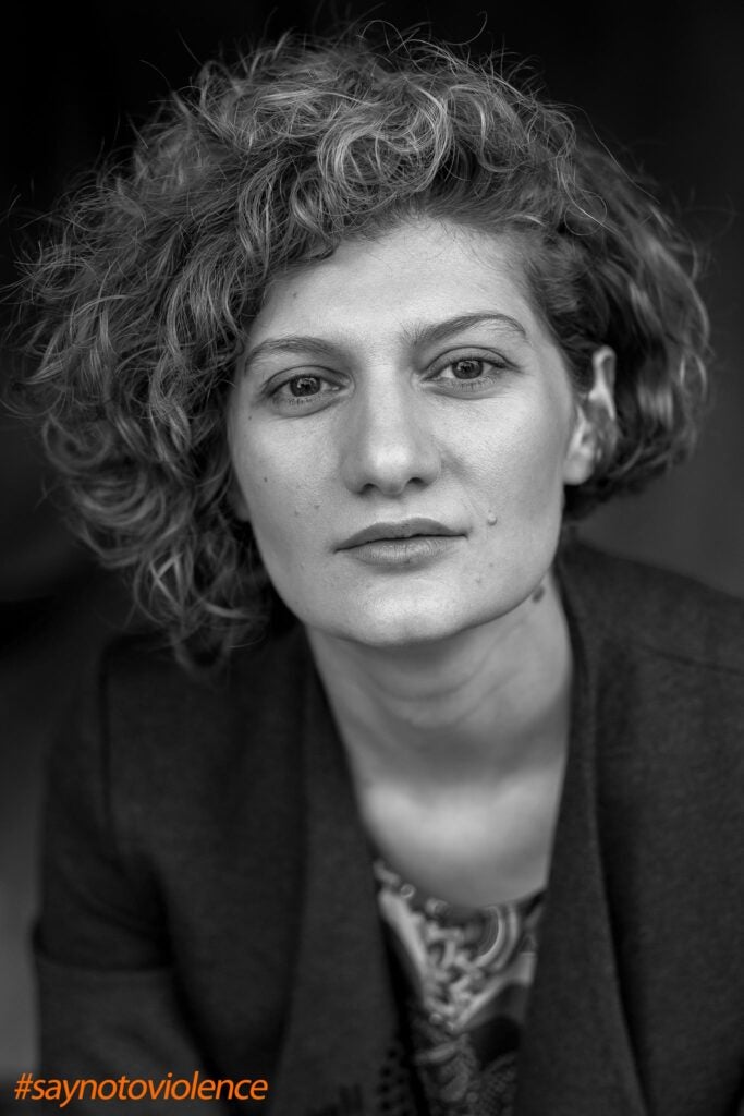 Baia Pataraia, human rights lawyer and activist, Tblisi, Georgia. 